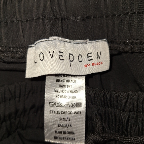 Love Poem Cargo Pant EUC Size S - Picture 4 of 4